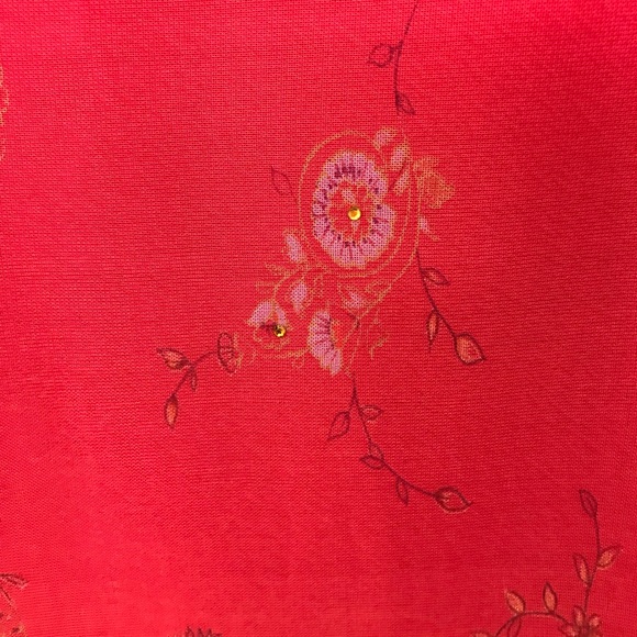 Red Orange Sunset Dress Set - Picture 7 of 7